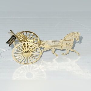 Santa Sulky Driver 1984 Hallmark Ornament